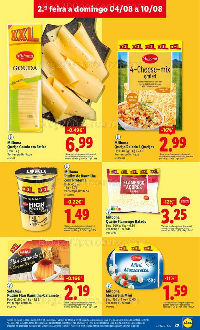 Antevisão Folheto LIDL Promoções de 4 a 10 agosto - Edição Digital all