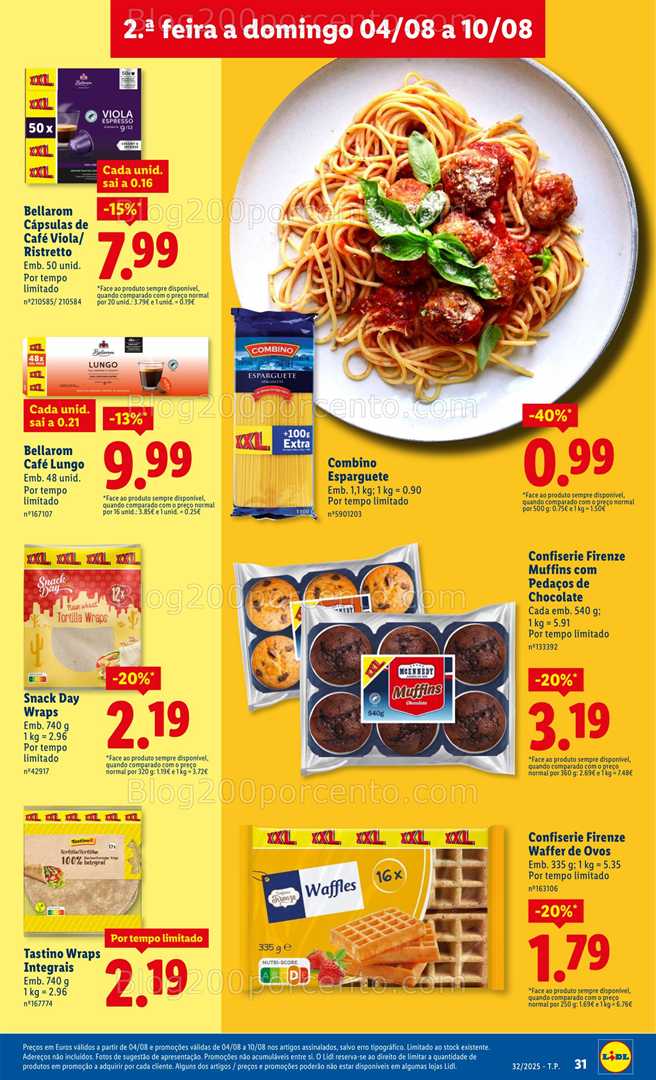 Antevisão Folheto LIDL Promoções de 4 a 10 agosto - Edição Digital all