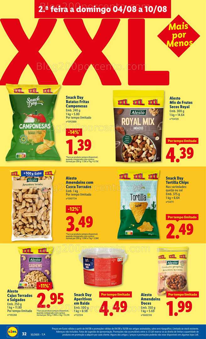 Antevisão Folheto LIDL Promoções de 4 a 10 agosto - Edição Digital all