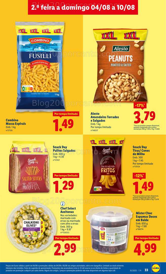 Antevisão Folheto LIDL Promoções de 4 a 10 agosto - Edição Digital all