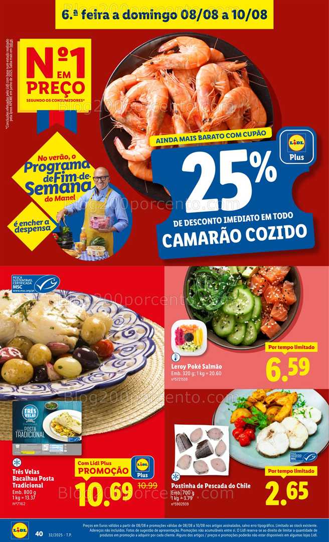 Antevisão Folheto LIDL Promoções de 4 a 10 agosto - Edição Digital all
