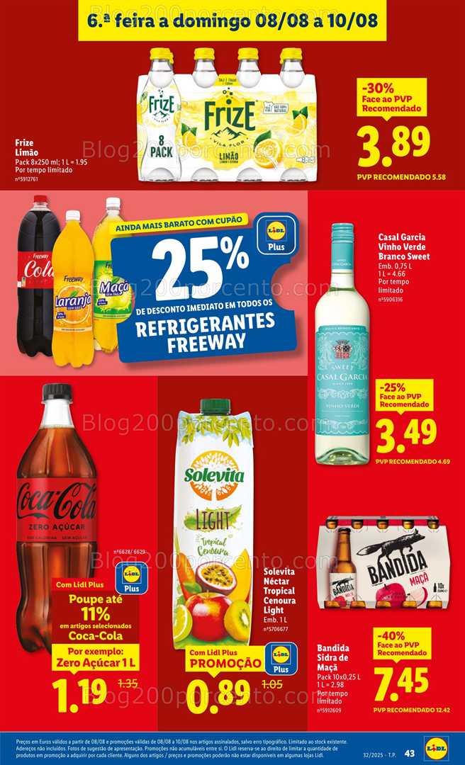 Antevisão Folheto LIDL Promoções de 4 a 10 agosto - Edição Digital all