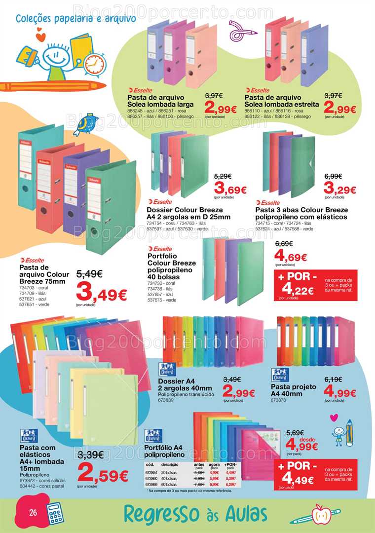 Antevisão Folheto STAPLES Regresso às Aulas Promoções de 18 agosto a 25 setembro all