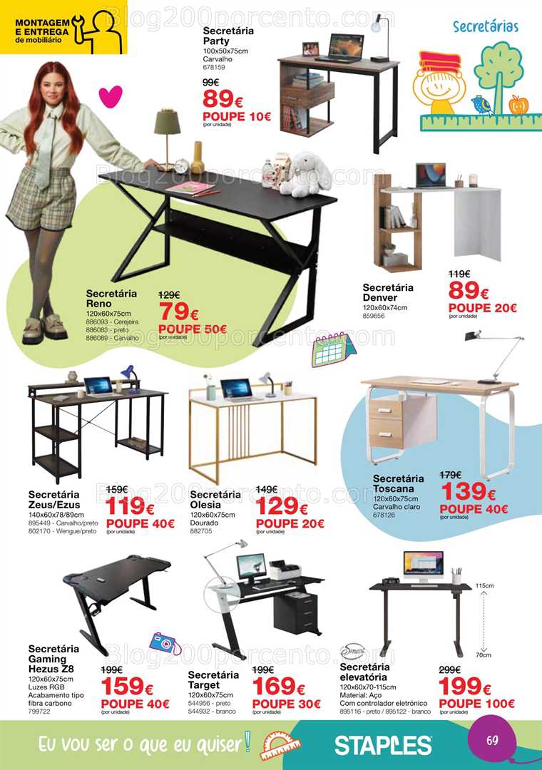 Antevisão Folheto STAPLES Regresso às Aulas Promoções de 18 agosto a 25 setembro all