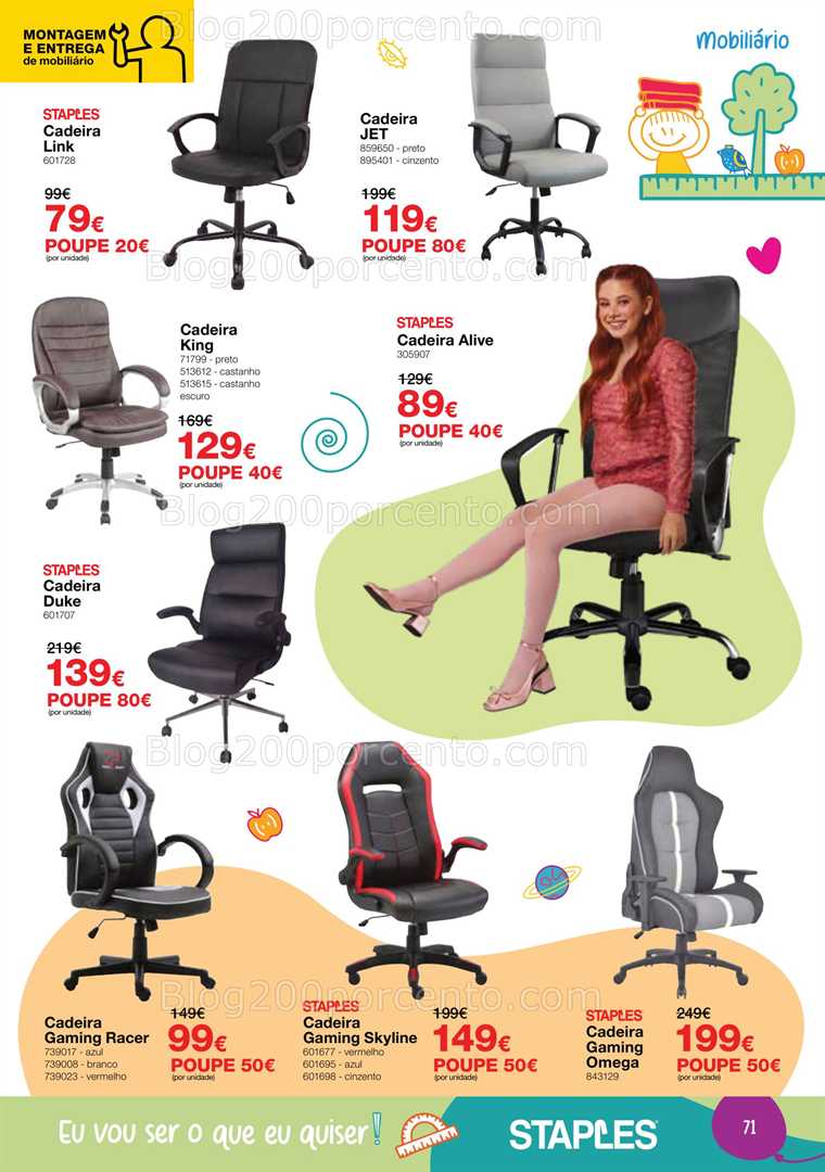 Antevisão Folheto STAPLES Regresso às Aulas Promoções de 18 agosto a 25 setembro all