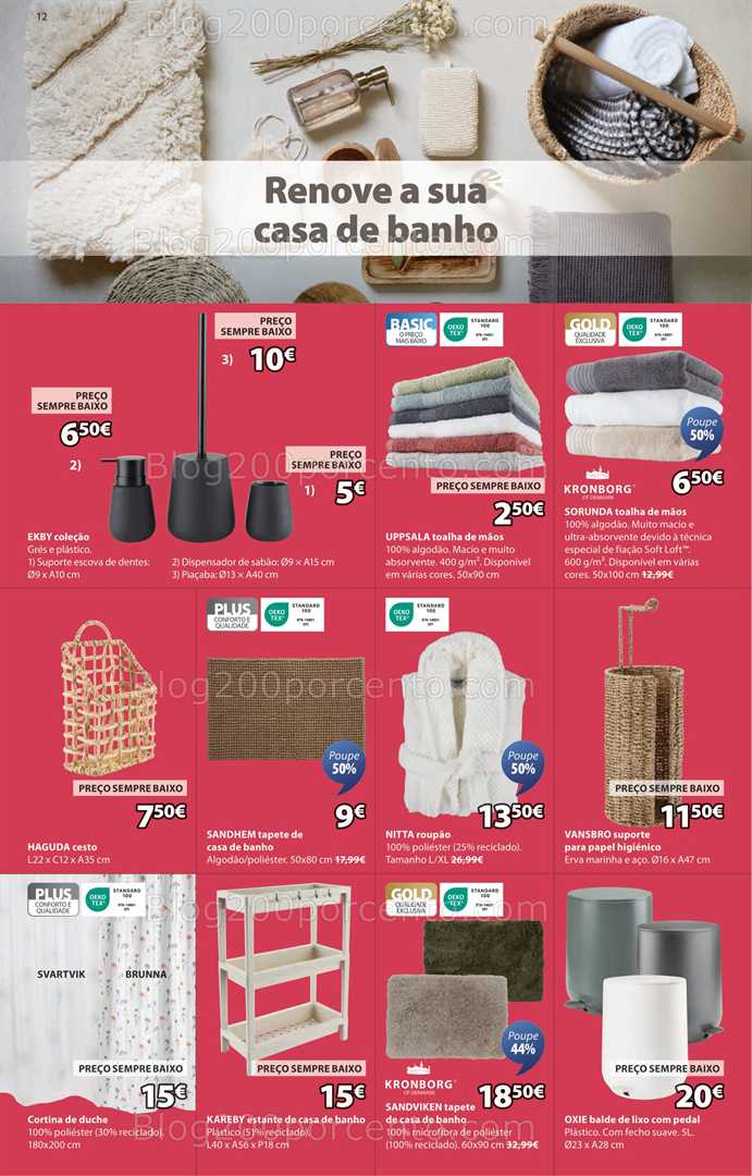 Antevisão Folheto JYSK Summer Sale End Promoções de 31 julho a 27 agosto all