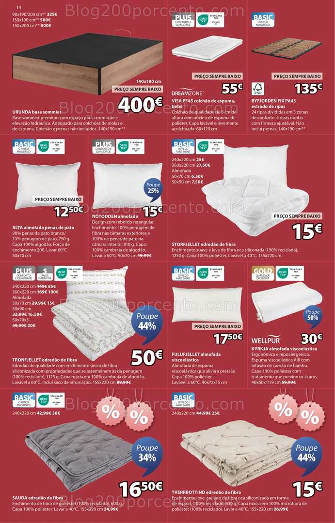 Antevisão Folheto JYSK Summer Sale End Promoções de 31 julho a 27 agosto all