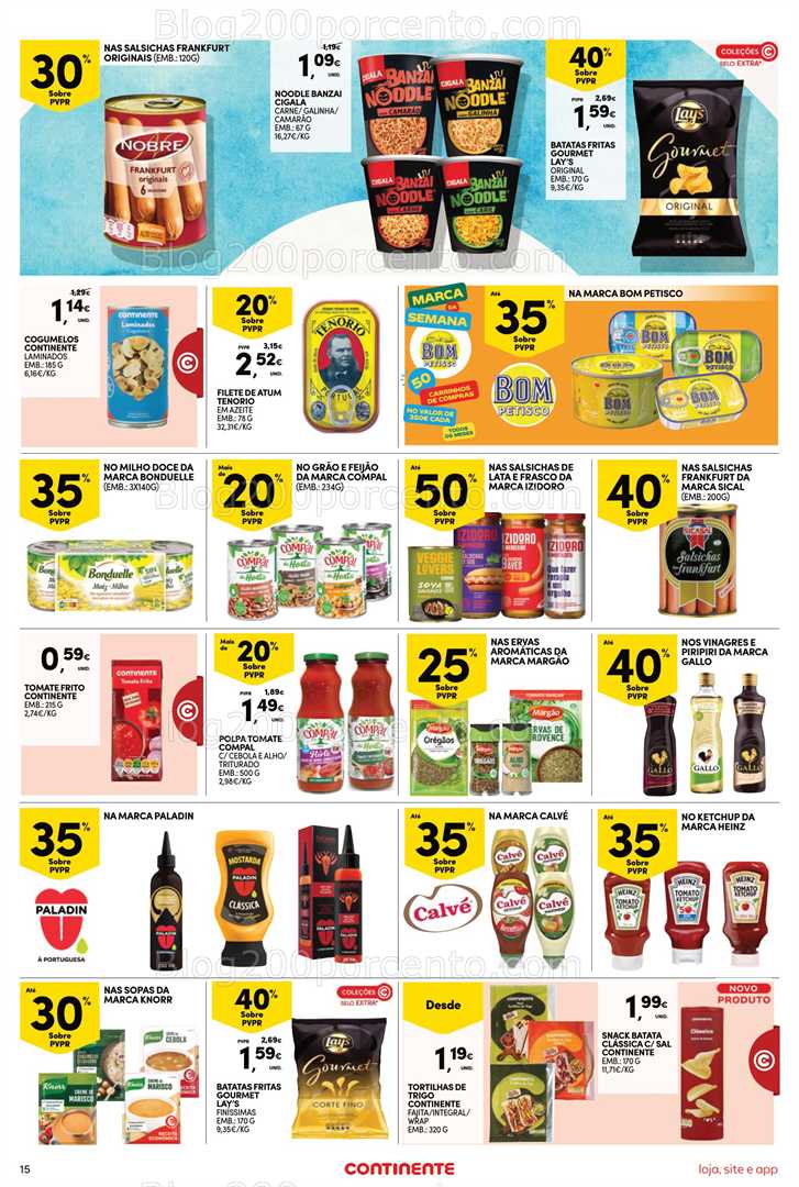 Antevisão Folheto CONTINENTE Bom Dia Promoções de 29 julho a 4 agosto all