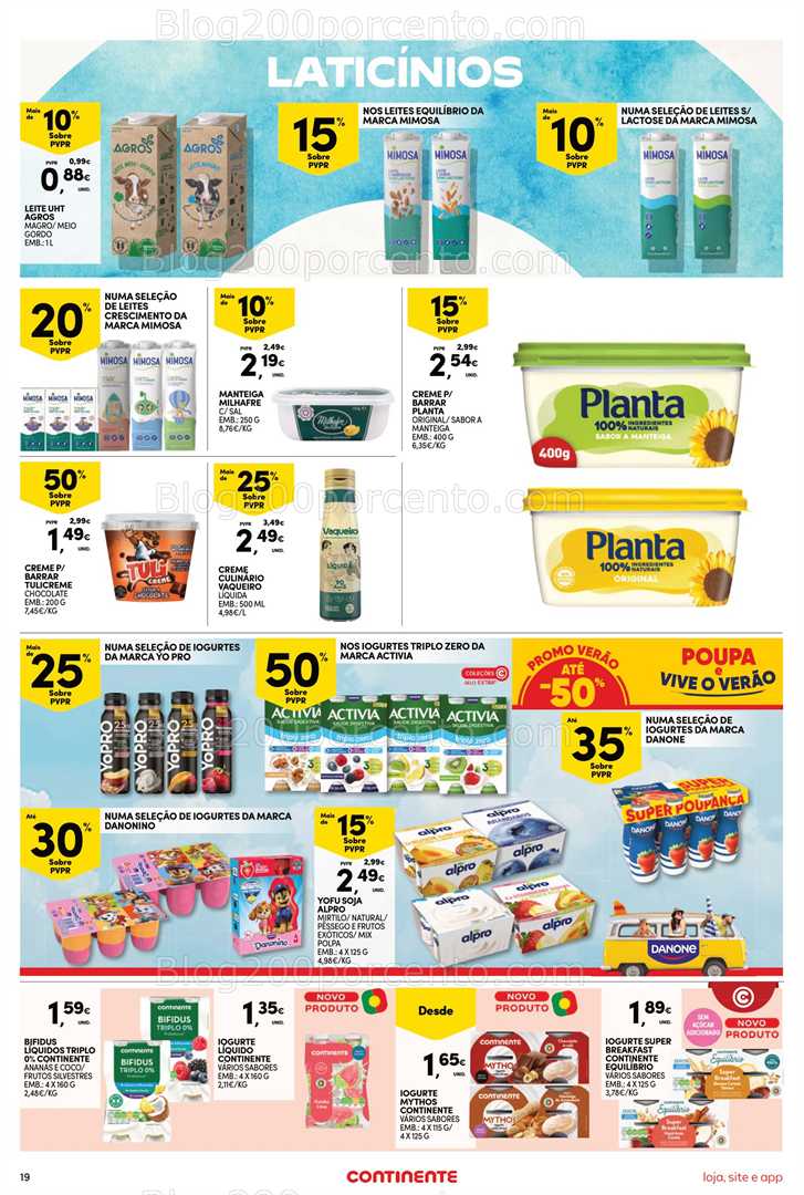 Antevisão Folheto CONTINENTE Bom Dia Promoções de 29 julho a 4 agosto all