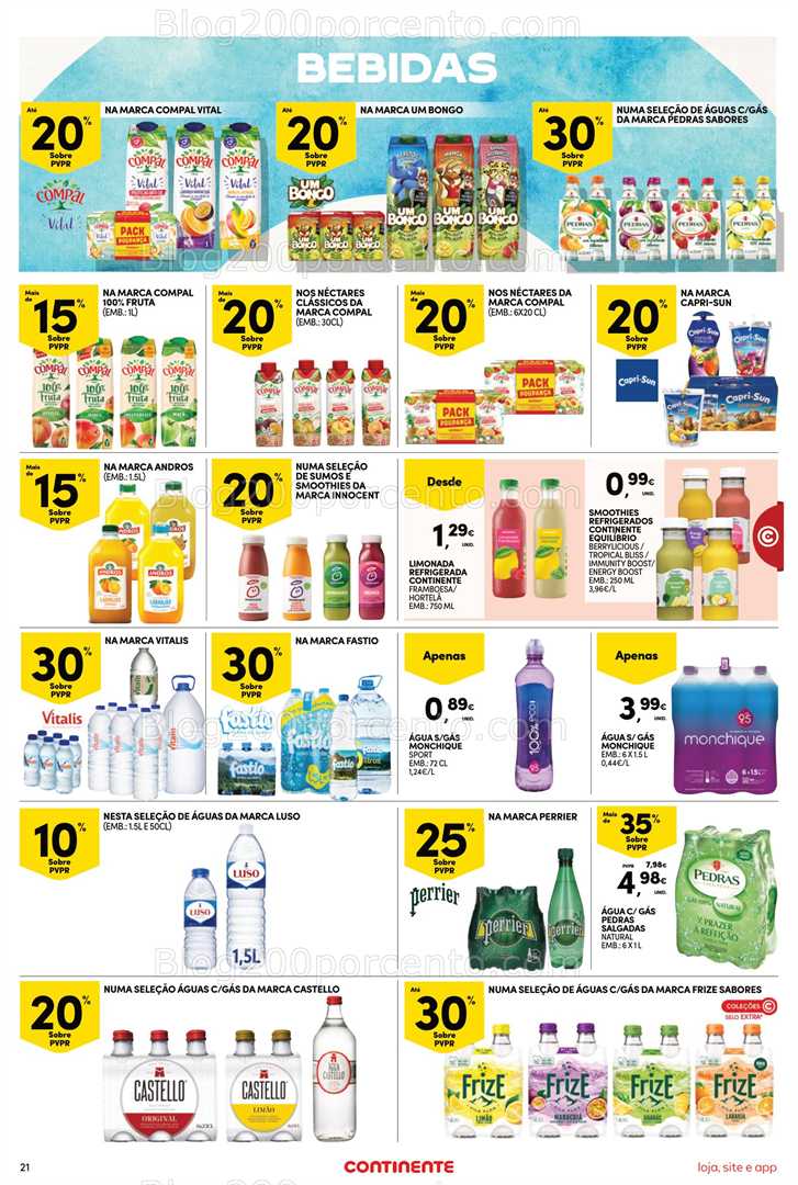 Antevisão Folheto CONTINENTE Bom Dia Promoções de 29 julho a 4 agosto all
