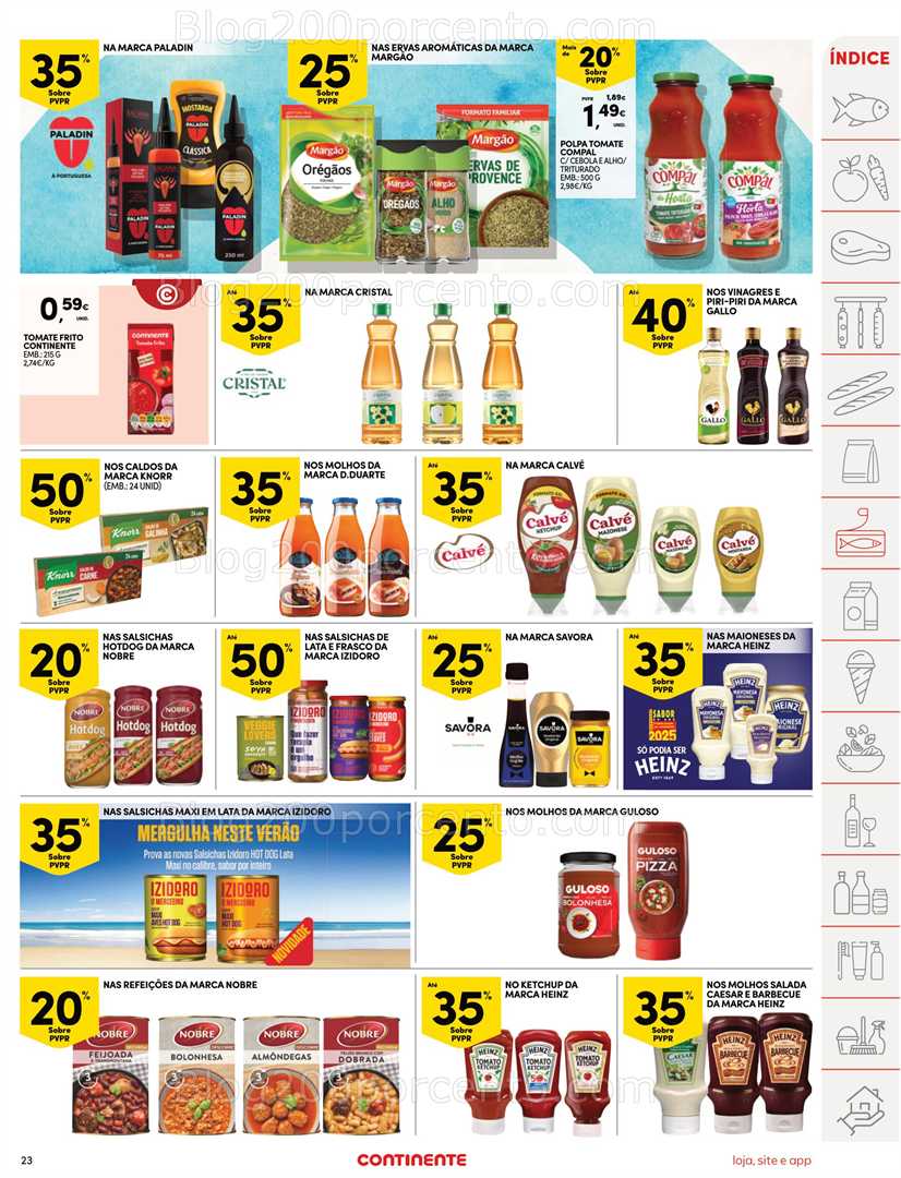 Antevisão Folheto CONTINENTE Promoções de 29 julho a 4 agosto all