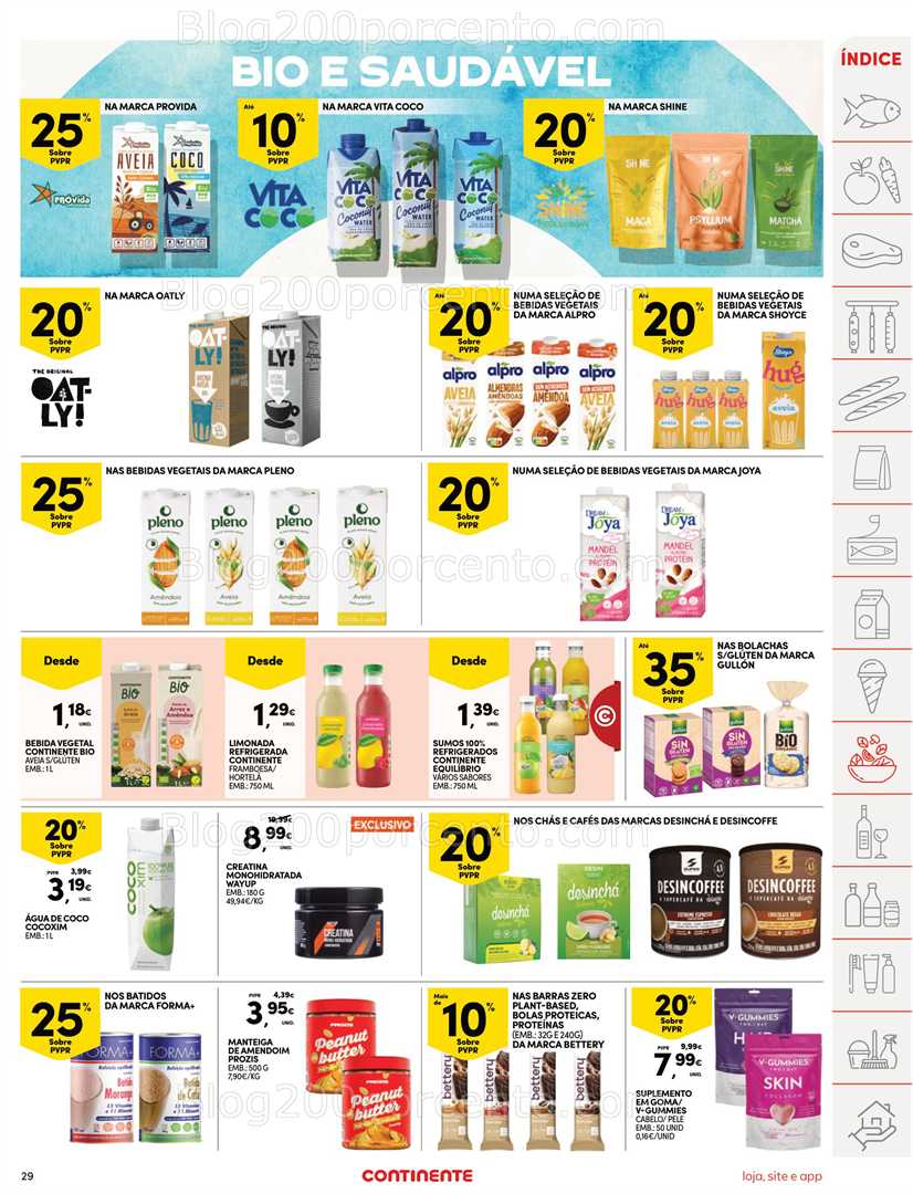 Antevisão Folheto CONTINENTE Promoções de 29 julho a 4 agosto all