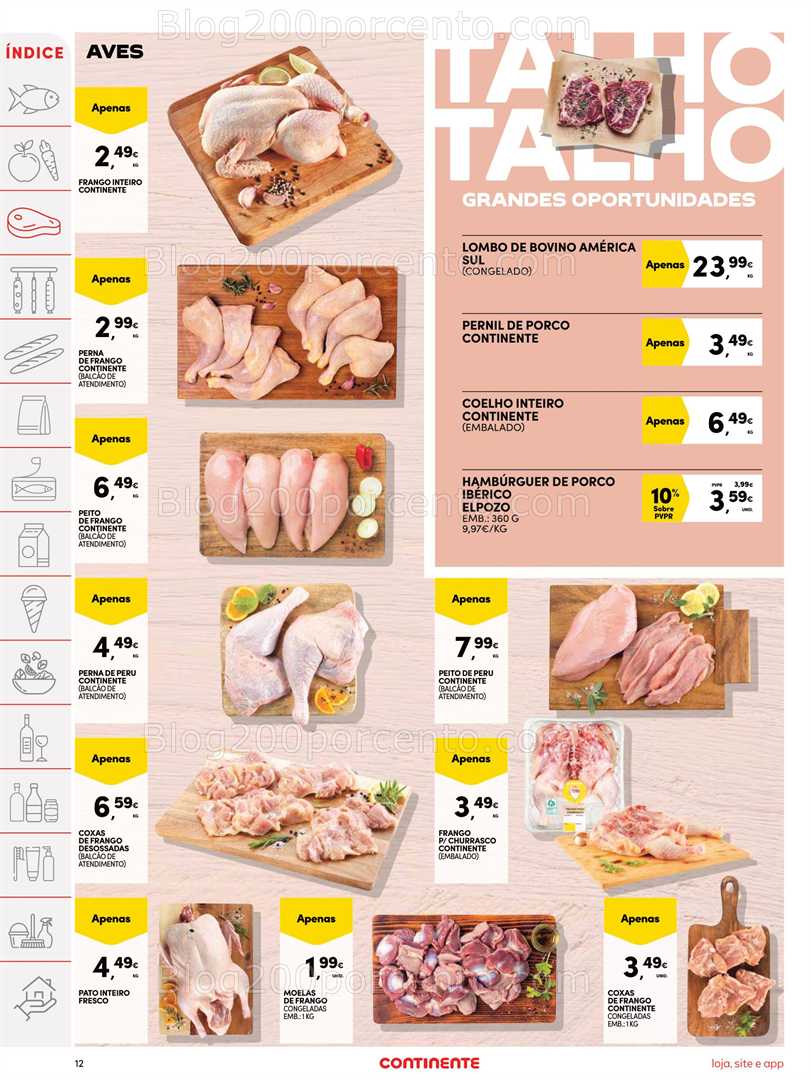 Antevisão Folheto CONTINENTE Promoções de 5 a 11 agosto all