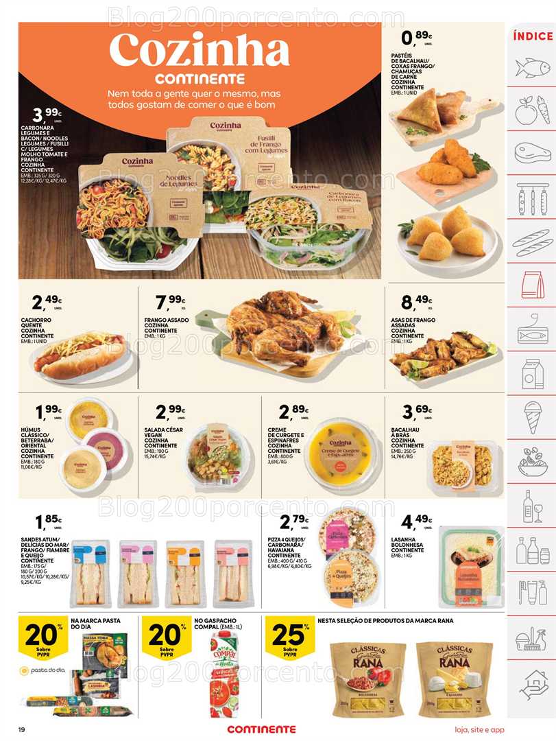 Antevisão Folheto CONTINENTE Promoções de 5 a 11 agosto all