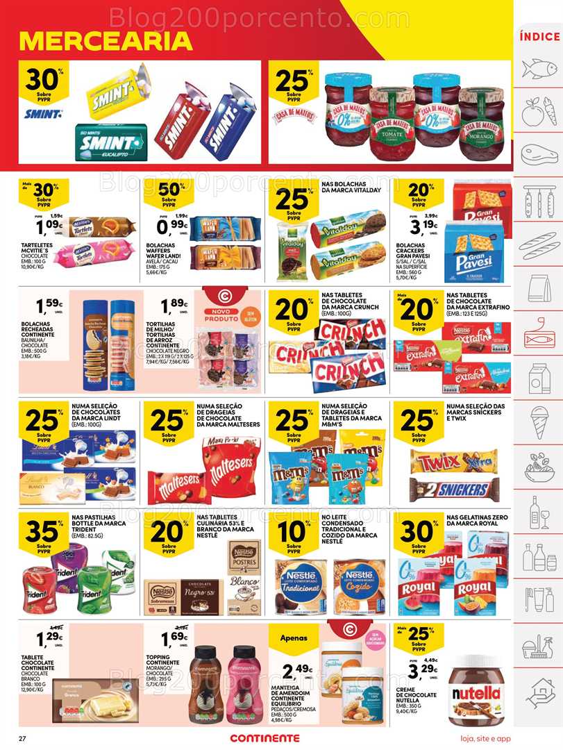 Antevisão Folheto CONTINENTE Promoções de 5 a 11 agosto all