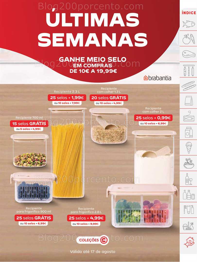 Antevisão Folheto CONTINENTE Promoções de 5 a 11 agosto all