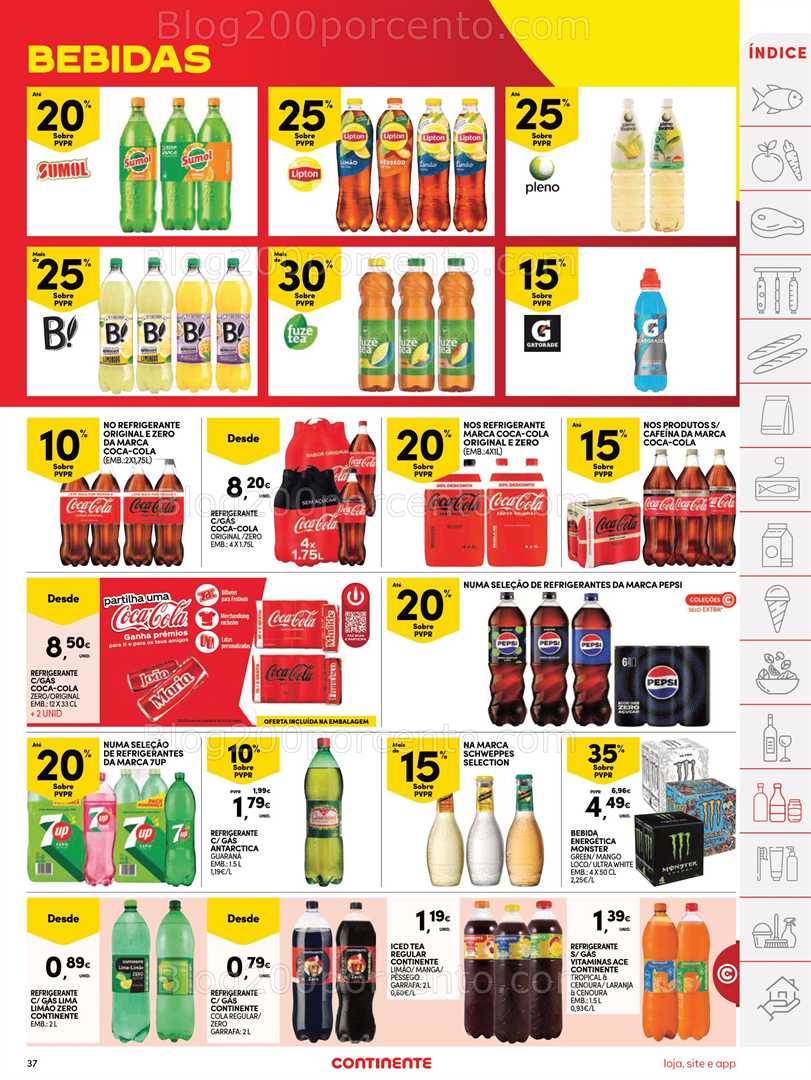 Antevisão Folheto CONTINENTE Promoções de 5 a 11 agosto all
