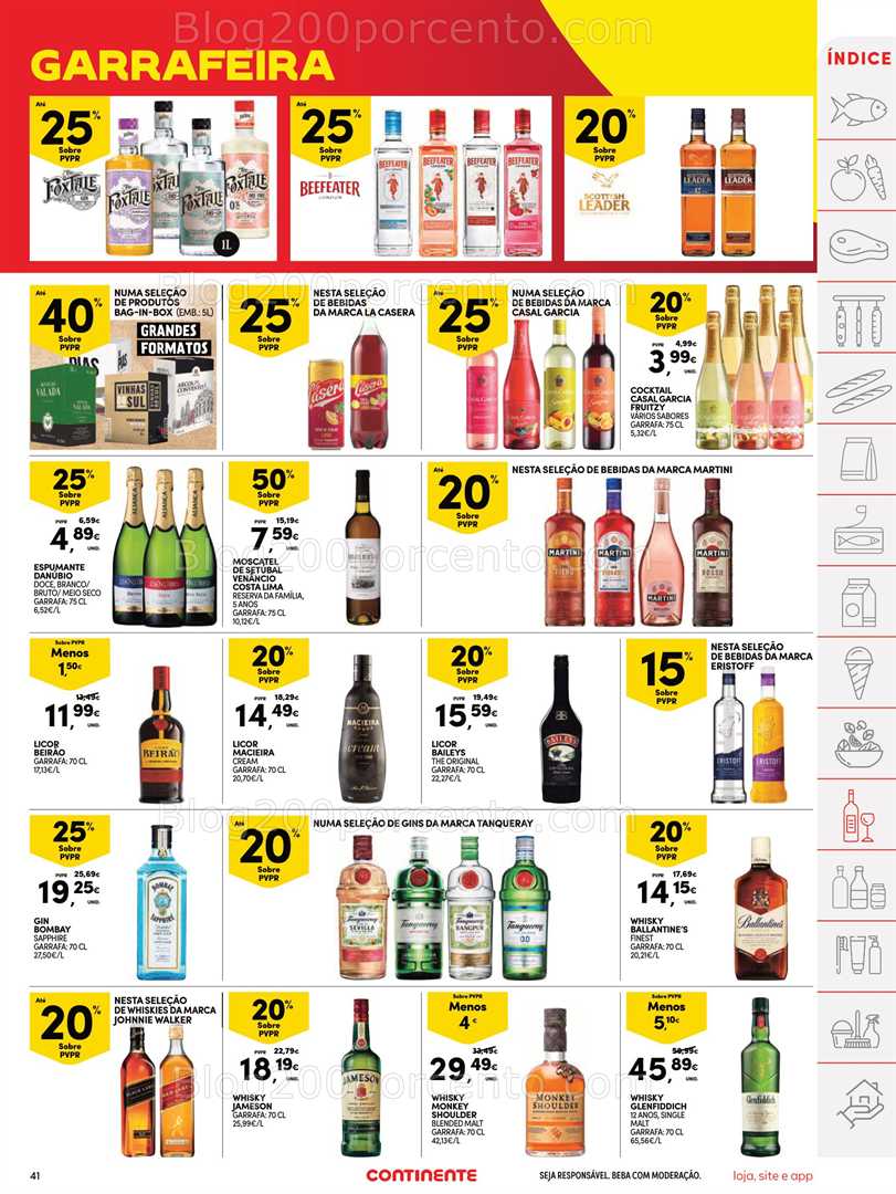 Antevisão Folheto CONTINENTE Promoções de 5 a 11 agosto all