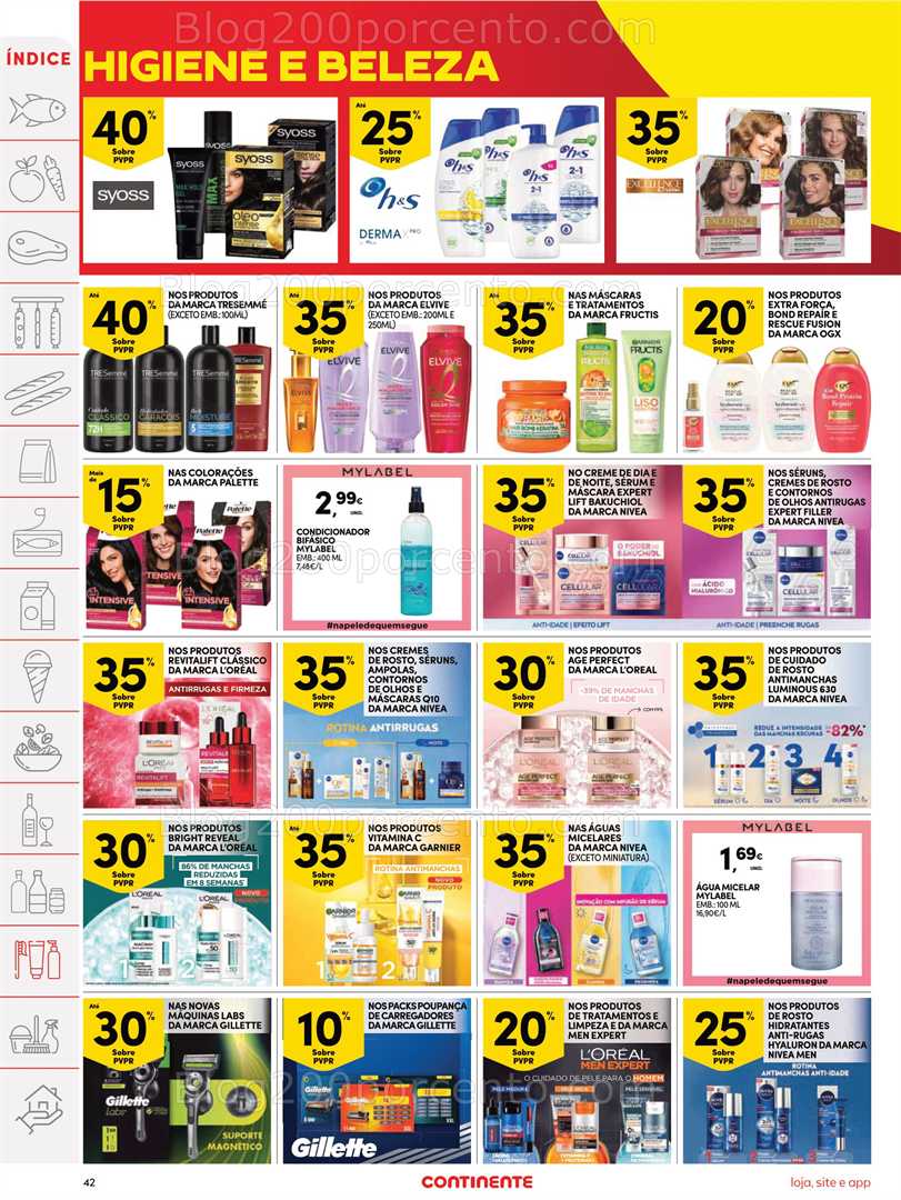 Antevisão Folheto CONTINENTE Promoções de 5 a 11 agosto all
