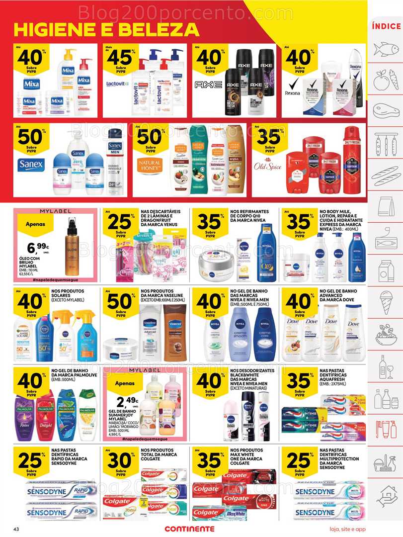 Antevisão Folheto CONTINENTE Promoções de 5 a 11 agosto all