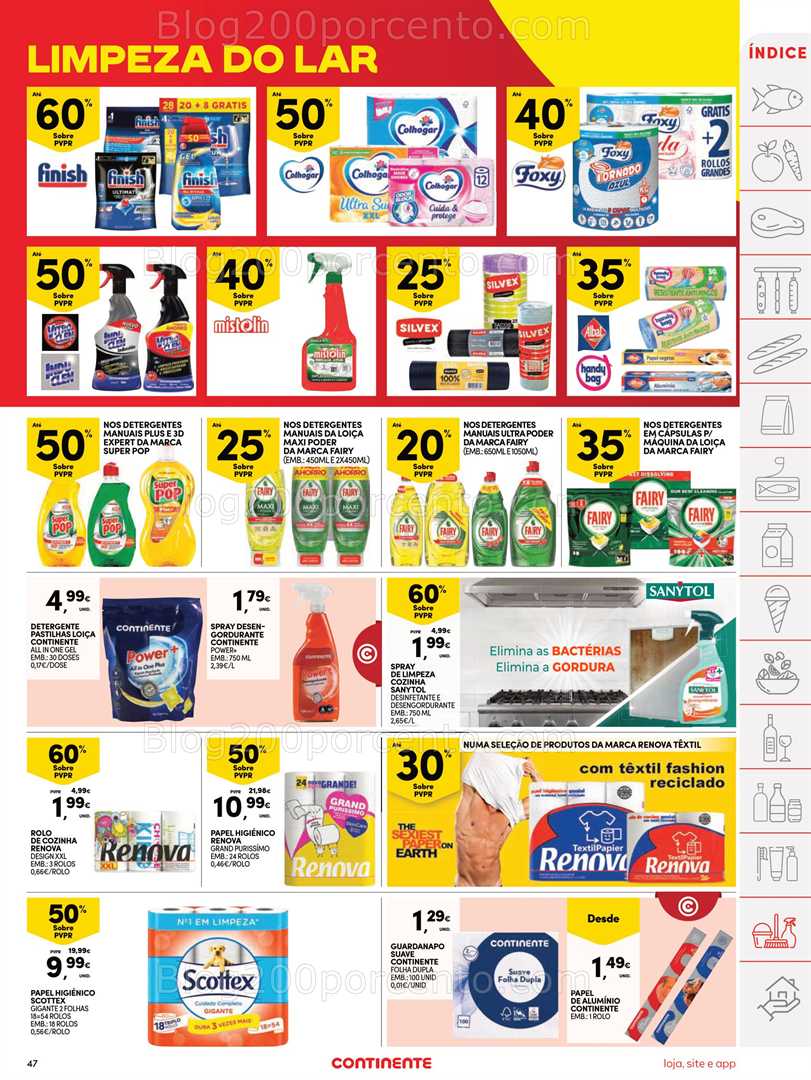 Antevisão Folheto CONTINENTE Promoções de 5 a 11 agosto all
