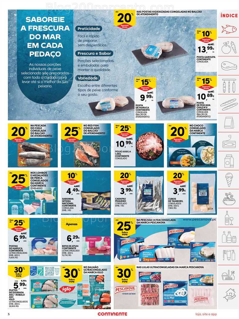 Antevisão Folheto CONTINENTE Promoções de 5 a 11 agosto all