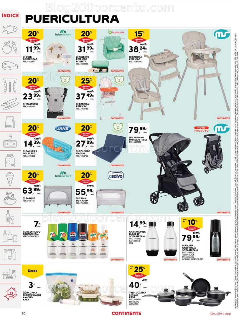 Antevisão Folheto CONTINENTE Promoções de 5 a 11 agosto bazar