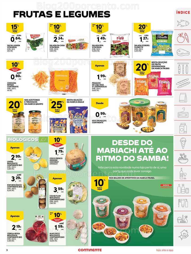 Antevisão Folheto CONTINENTE Promoções de 5 a 11 agosto all