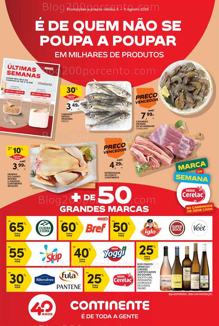 Antevisão Folheto CONTINENTE Bom Dia Promoções de 5 a 11 agosto all