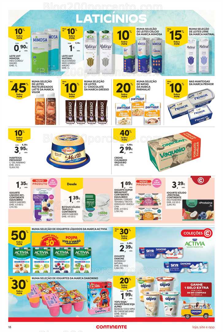 Antevisão Folheto CONTINENTE Bom Dia Promoções de 5 a 11 agosto all