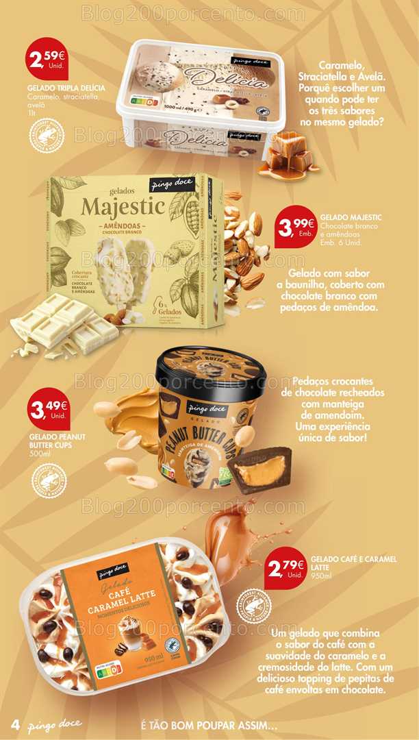 Antevisão Folheto PINGO DOCE Gelados Promoções de 29 julho a 18 agosto - Edição Digital all