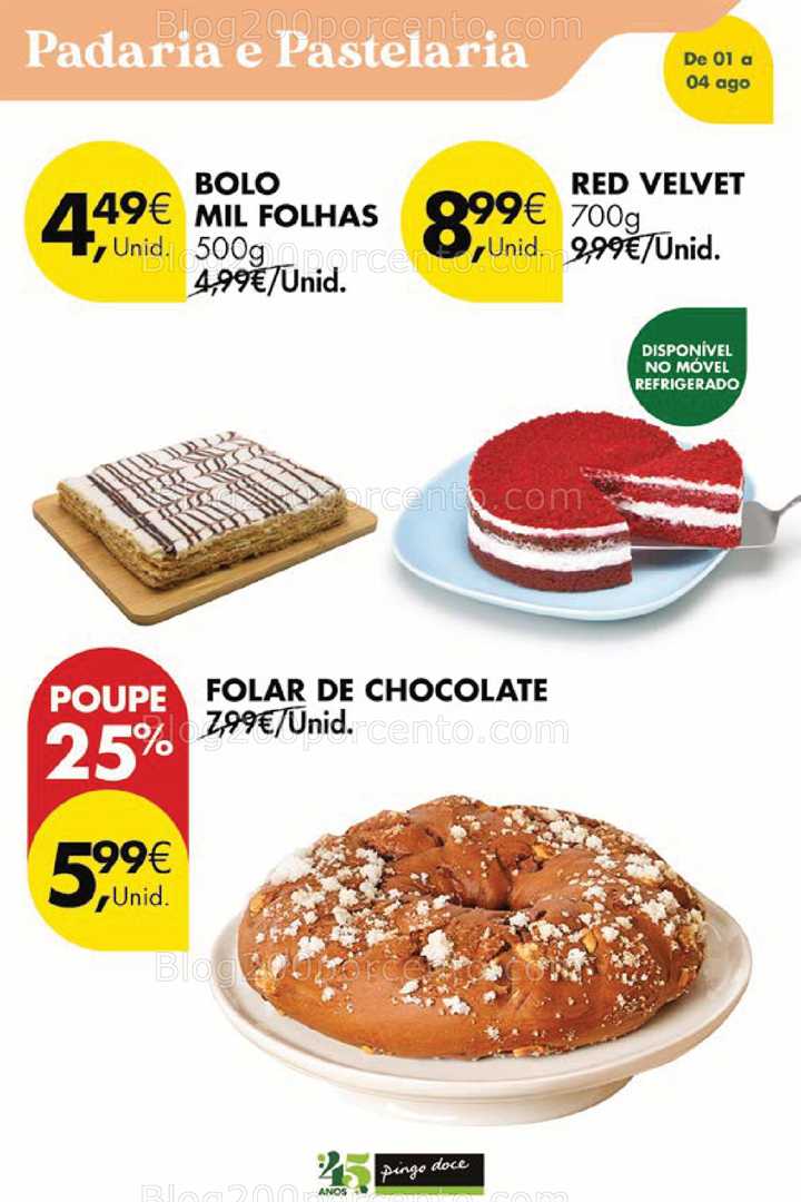 Antevisão Folheto PINGO DOCE Promoções Fim de Semana - 1 a 4 agosto