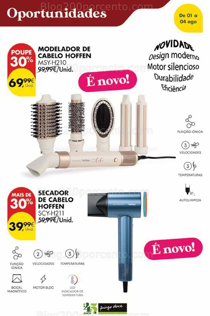 Antevisão Folheto PINGO DOCE Bazar Promoções Fim de Semana - 1 a 4 agosto bazar