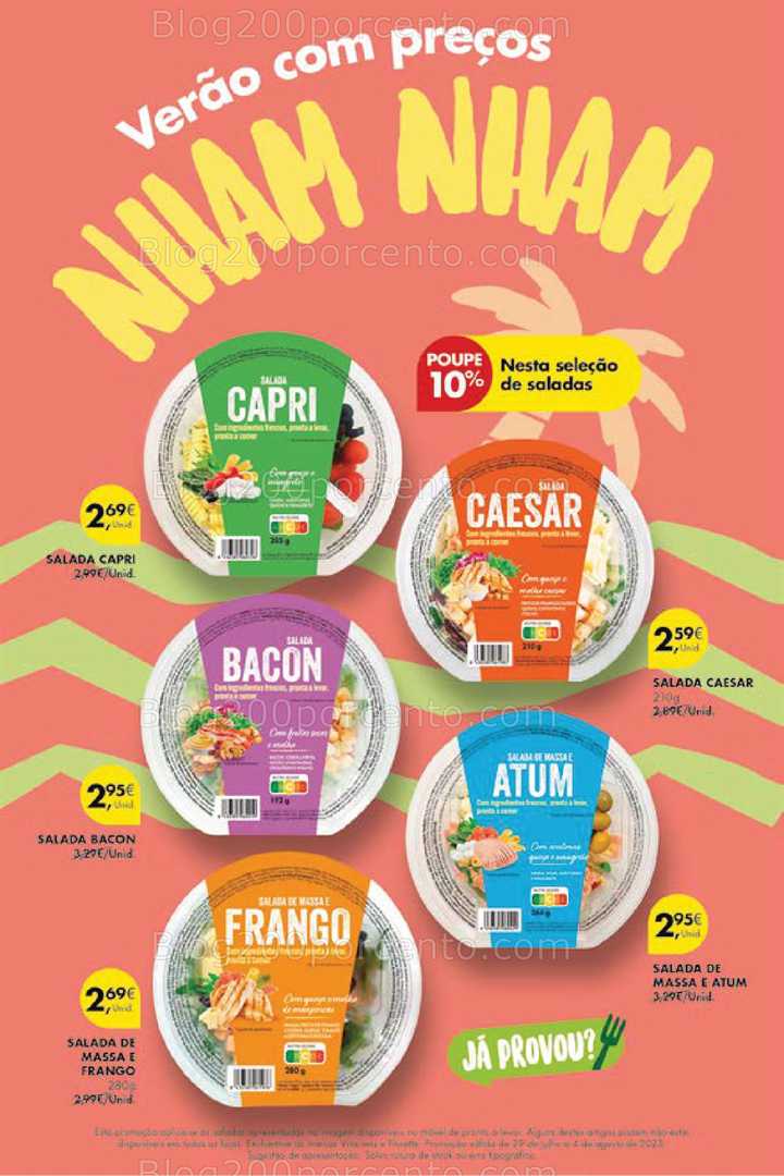 Antevisão Folheto PINGO DOCE Promoções Fim de Semana - 1 a 4 agosto
