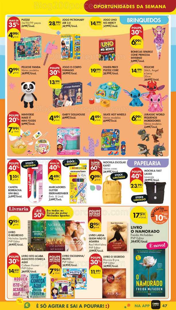 Antevisão Folheto PINGO DOCE Lojas Grandes Promoções de 29 julho a 4 agosto bazar