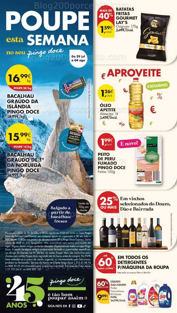 Antevisão Folheto PINGO DOCE Lojas Grandes Promoções de 29 julho a 4 agosto all