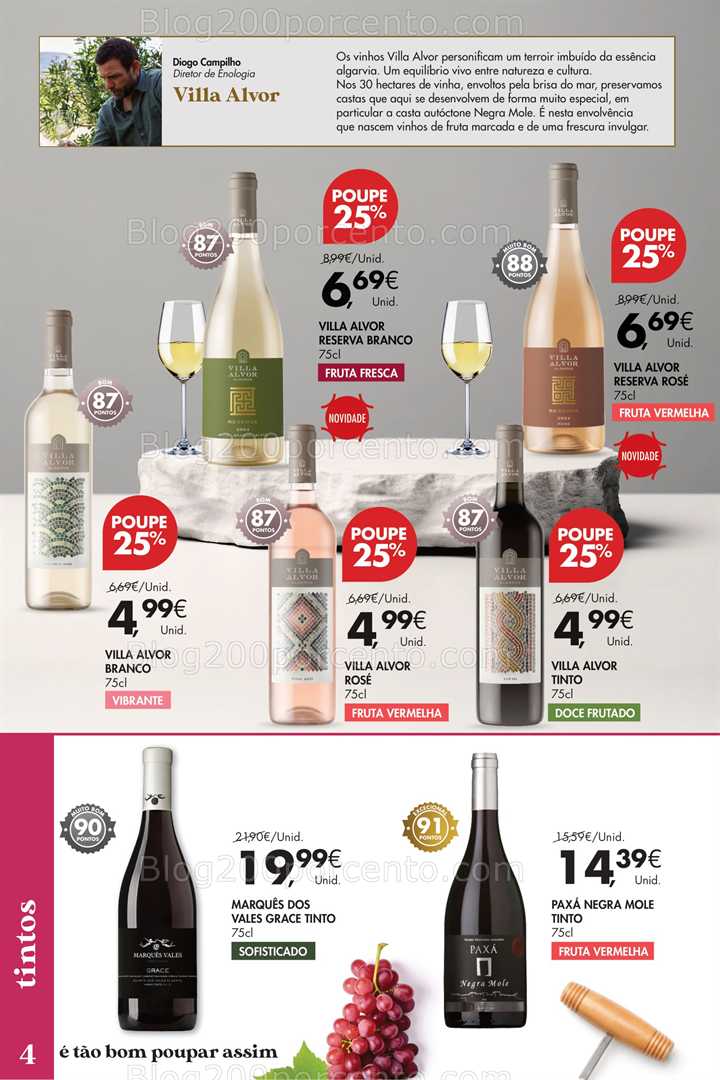 Antevisão Folheto PINGO DOCE Vinhos do Algarve Promoções de 5 a 18 agosto all