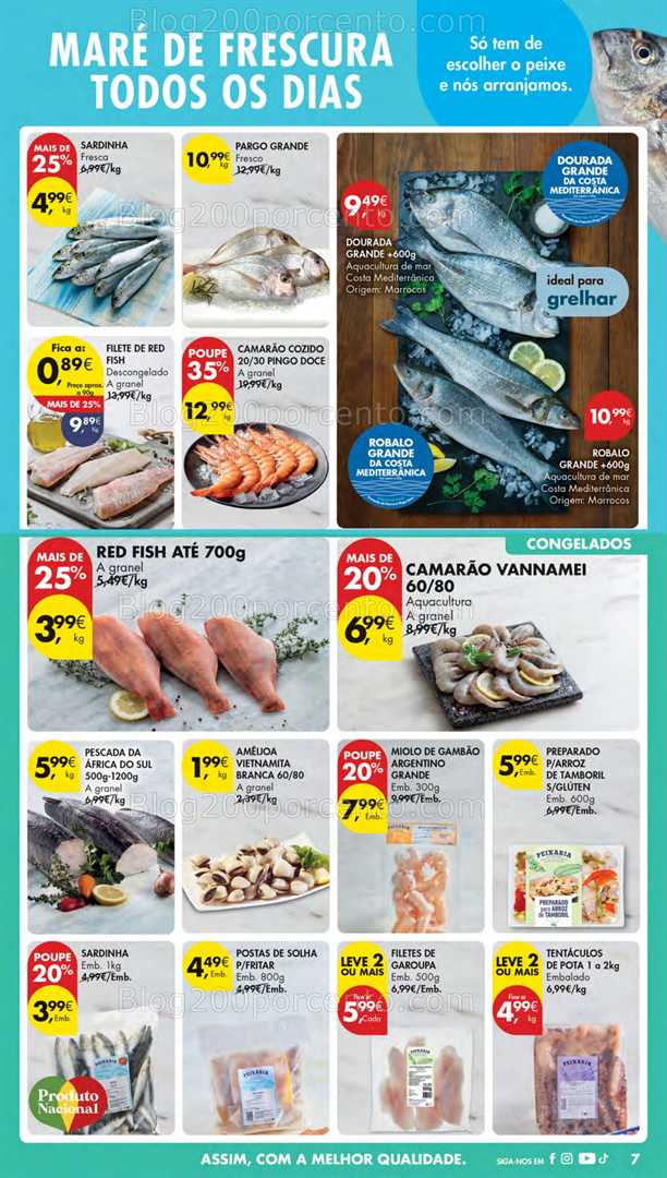 Antevisão Folheto PINGO DOCE Promoções de 5 a 11 agosto all