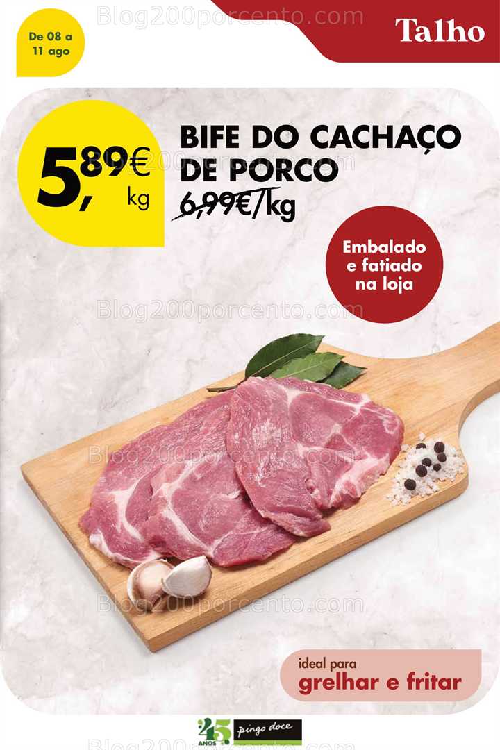 Antevisão Folheto PINGO DOCE Fim de Semana Promoções de 8 a 11 agosto all