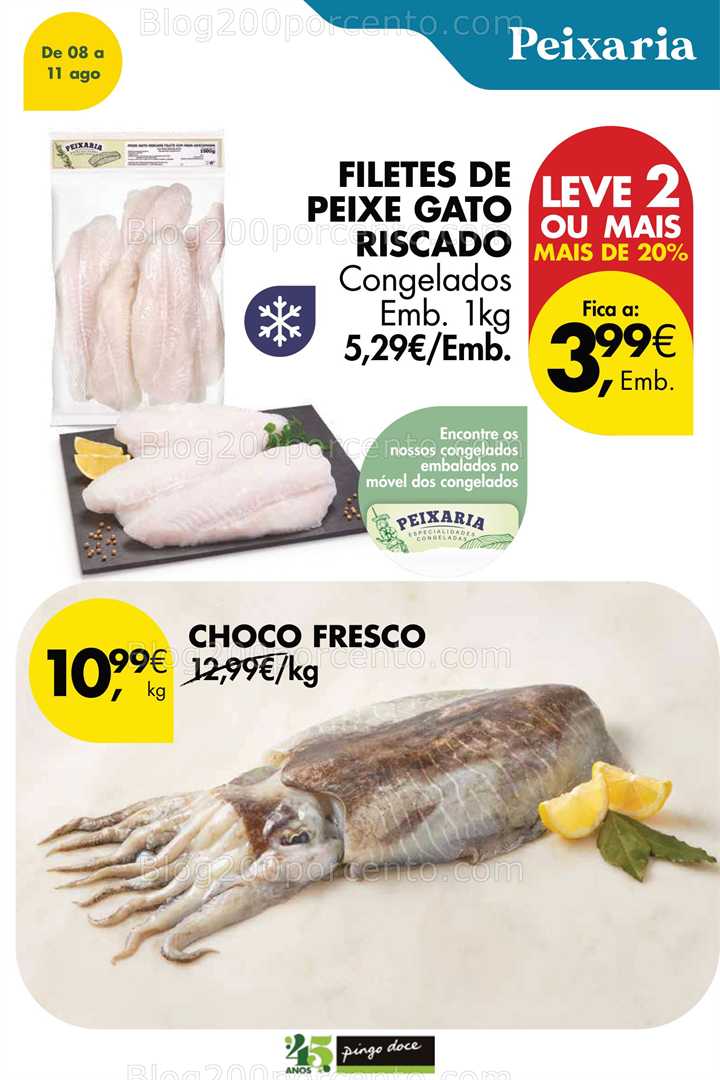 Antevisão Folheto PINGO DOCE Fim de Semana Promoções de 8 a 11 agosto all