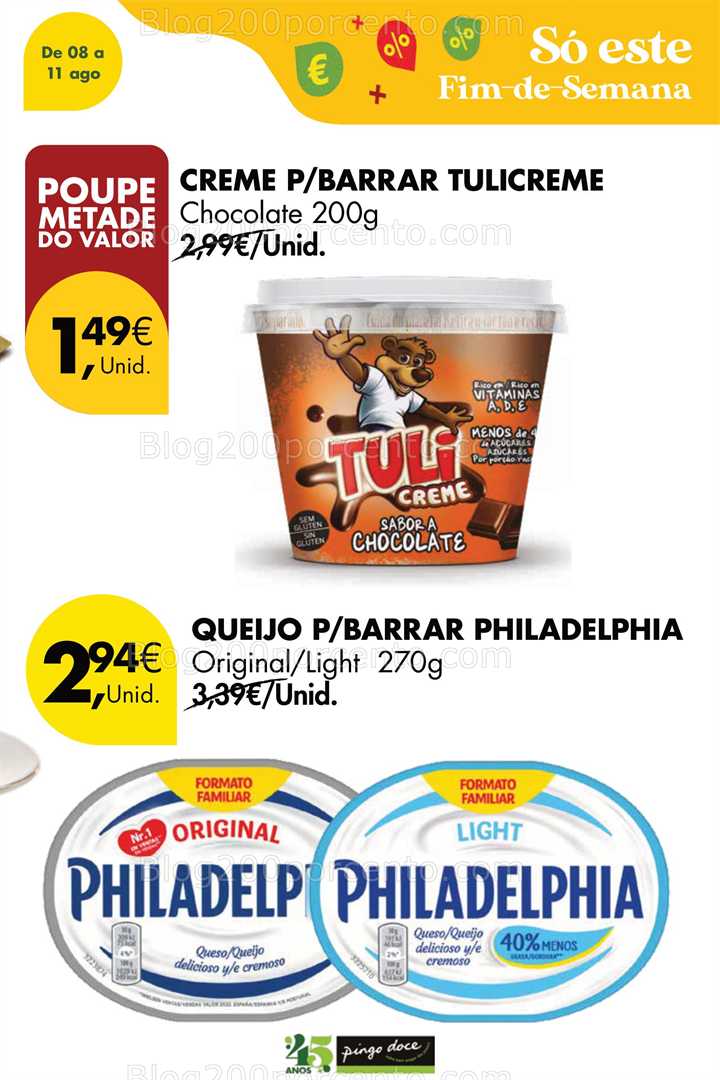 Antevisão Folheto PINGO DOCE Fim de Semana Promoções de 8 a 11 agosto all