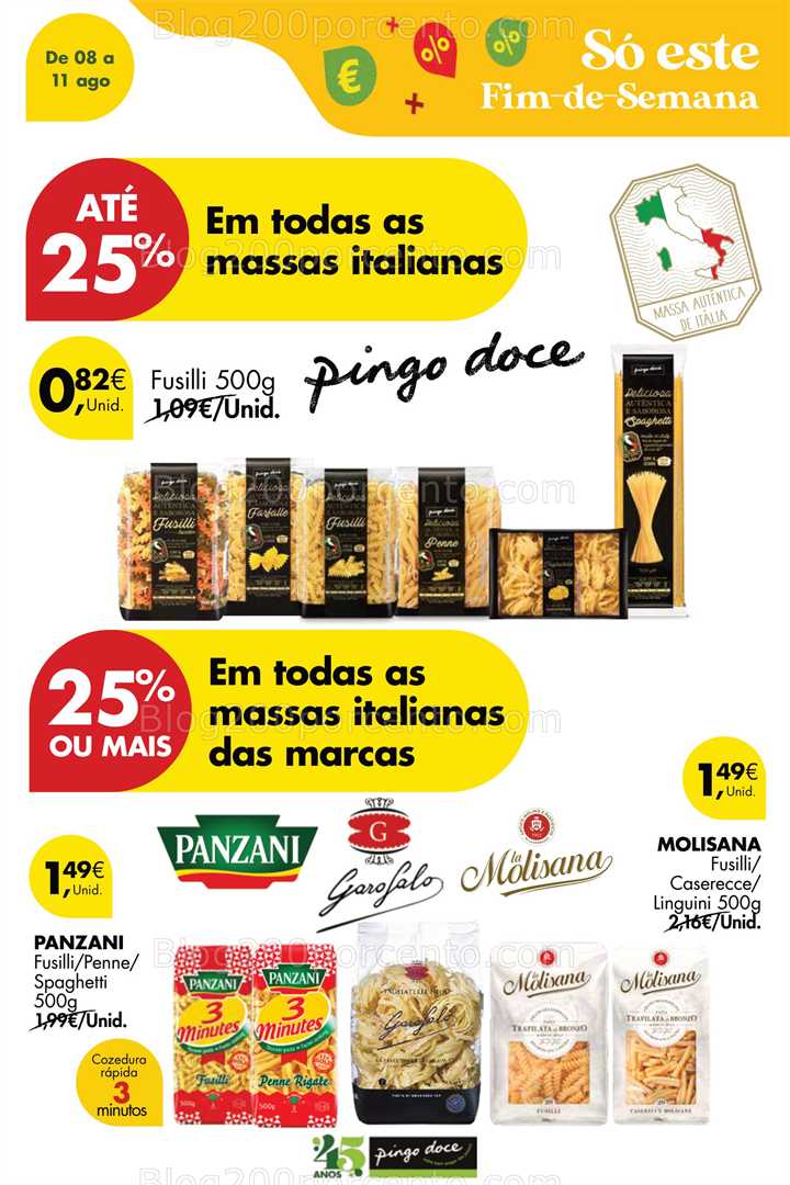 Antevisão Folheto PINGO DOCE Fim de Semana Promoções de 8 a 11 agosto all