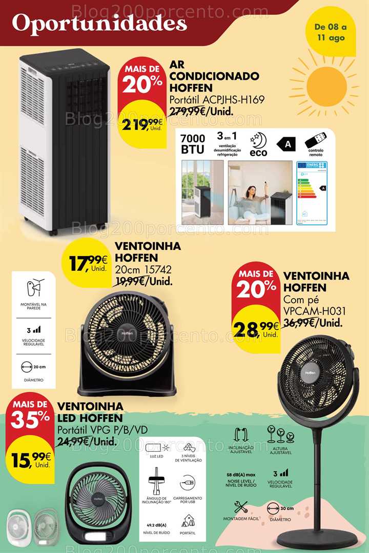 Antevisão Folheto PINGO DOCE Fim de Semana Promoções de 8 a 11 agosto bazar