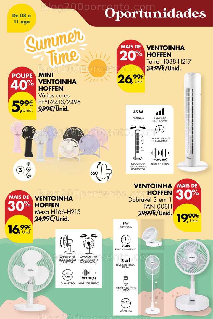 Antevisão Folheto PINGO DOCE Fim de Semana Promoções de 8 a 11 agosto bazar