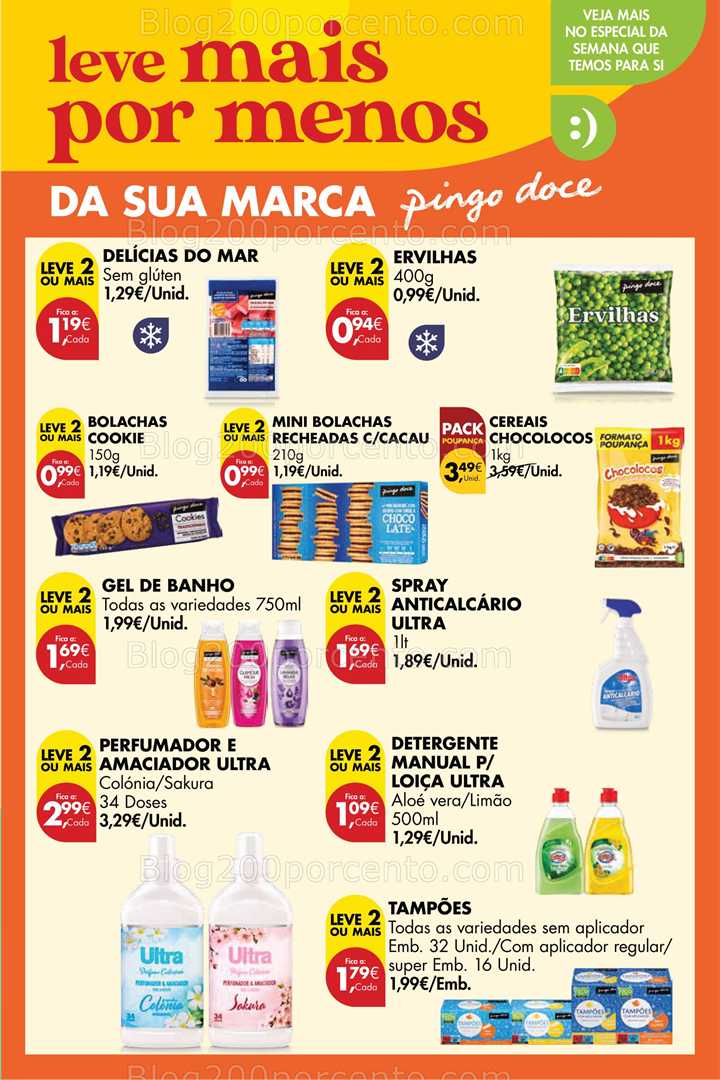 Antevisão Folheto PINGO DOCE Fim de Semana Promoções de 8 a 11 agosto all