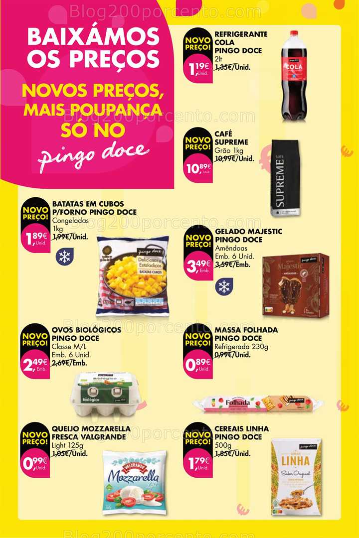 Antevisão Folheto PINGO DOCE Fim de Semana Promoções de 8 a 11 agosto all