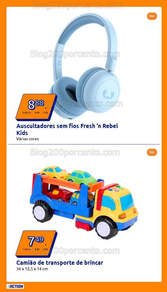 Antevisão Folheto ACTION Promoções de 6 a 12 agosto all