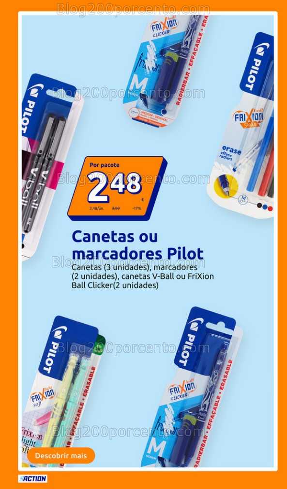 Antevisão Folheto ACTION Promoções de 6 a 12 agosto all