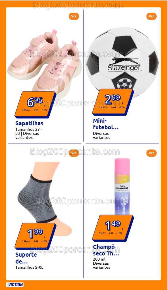Antevisão Folheto ACTION Promoções de 6 a 12 agosto all