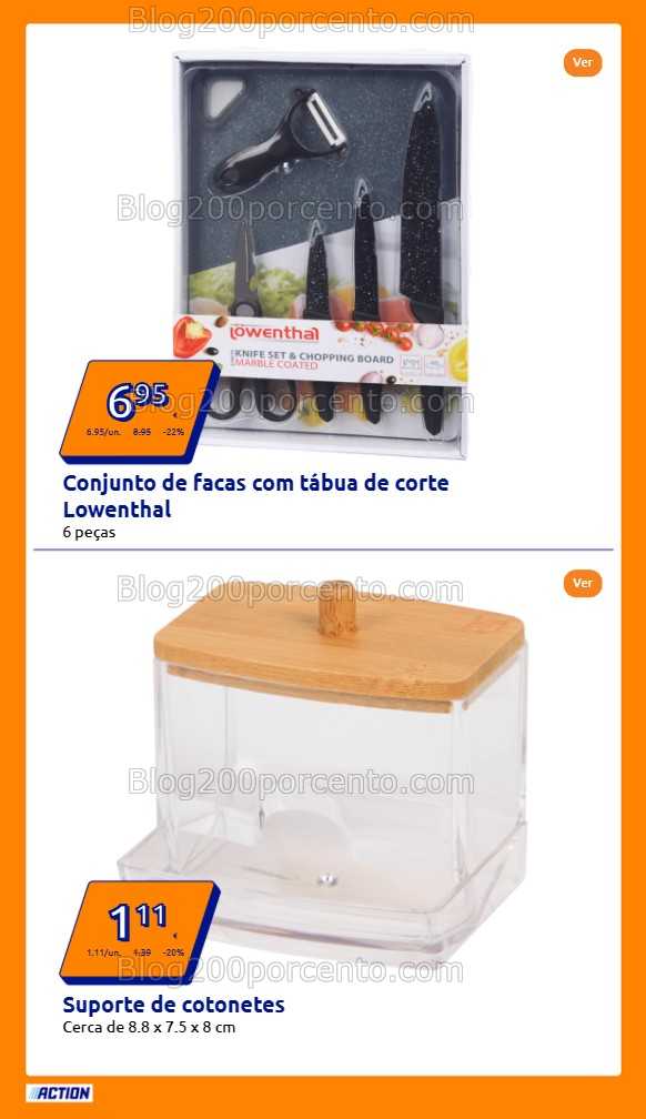 Antevisão Folheto ACTION Promoções de 6 a 12 agosto all